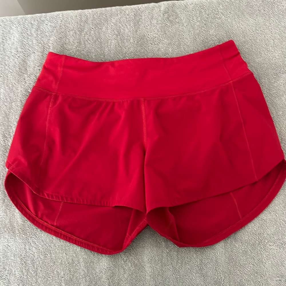 Lululemon Speed Up High-Rise Lined 4.0” Shorts